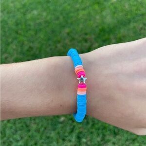 Cute summery handmade bracelet set of 2